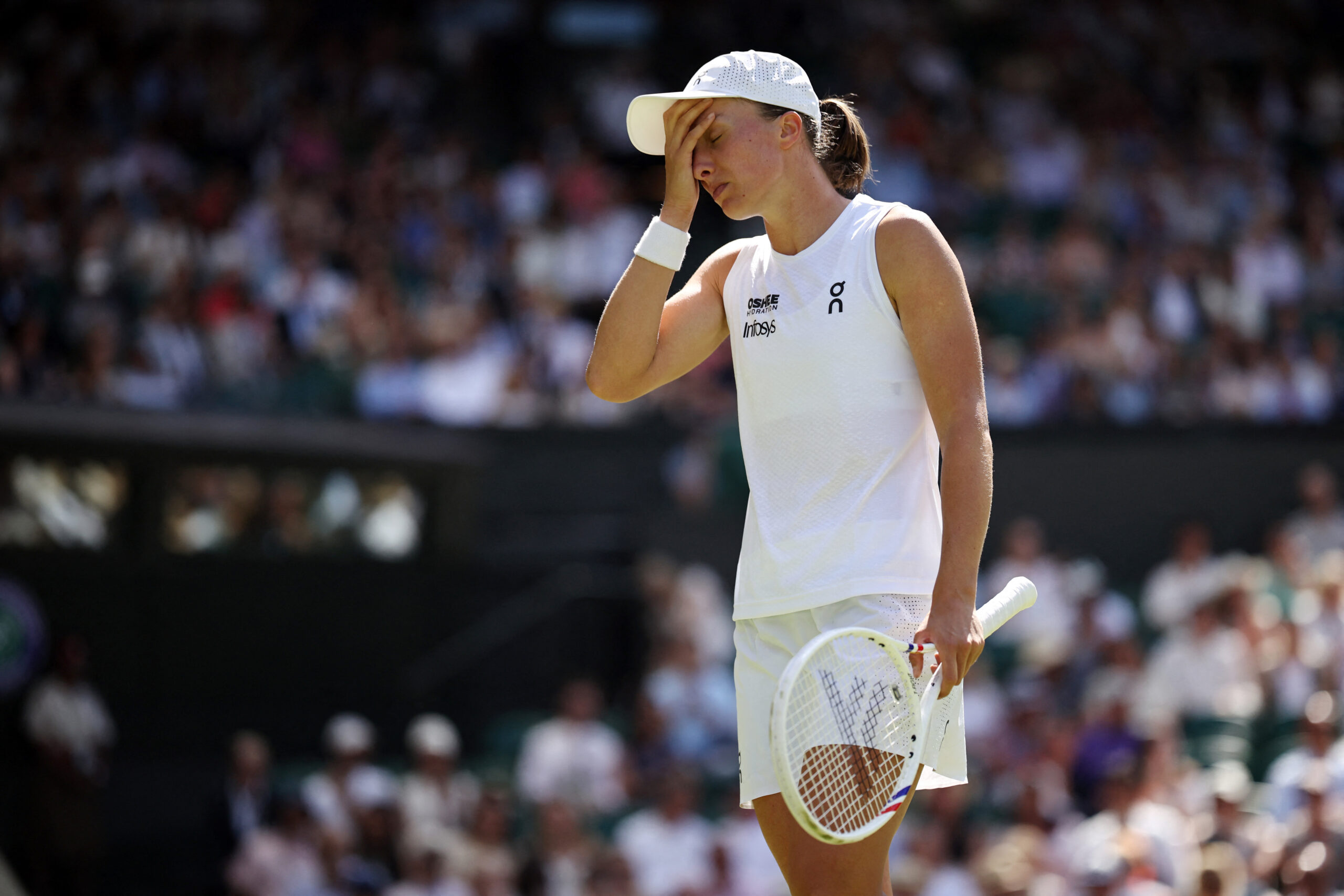 Iga Swiatek, atual campeã, é eliminada na terceira rodada de Wimbledon