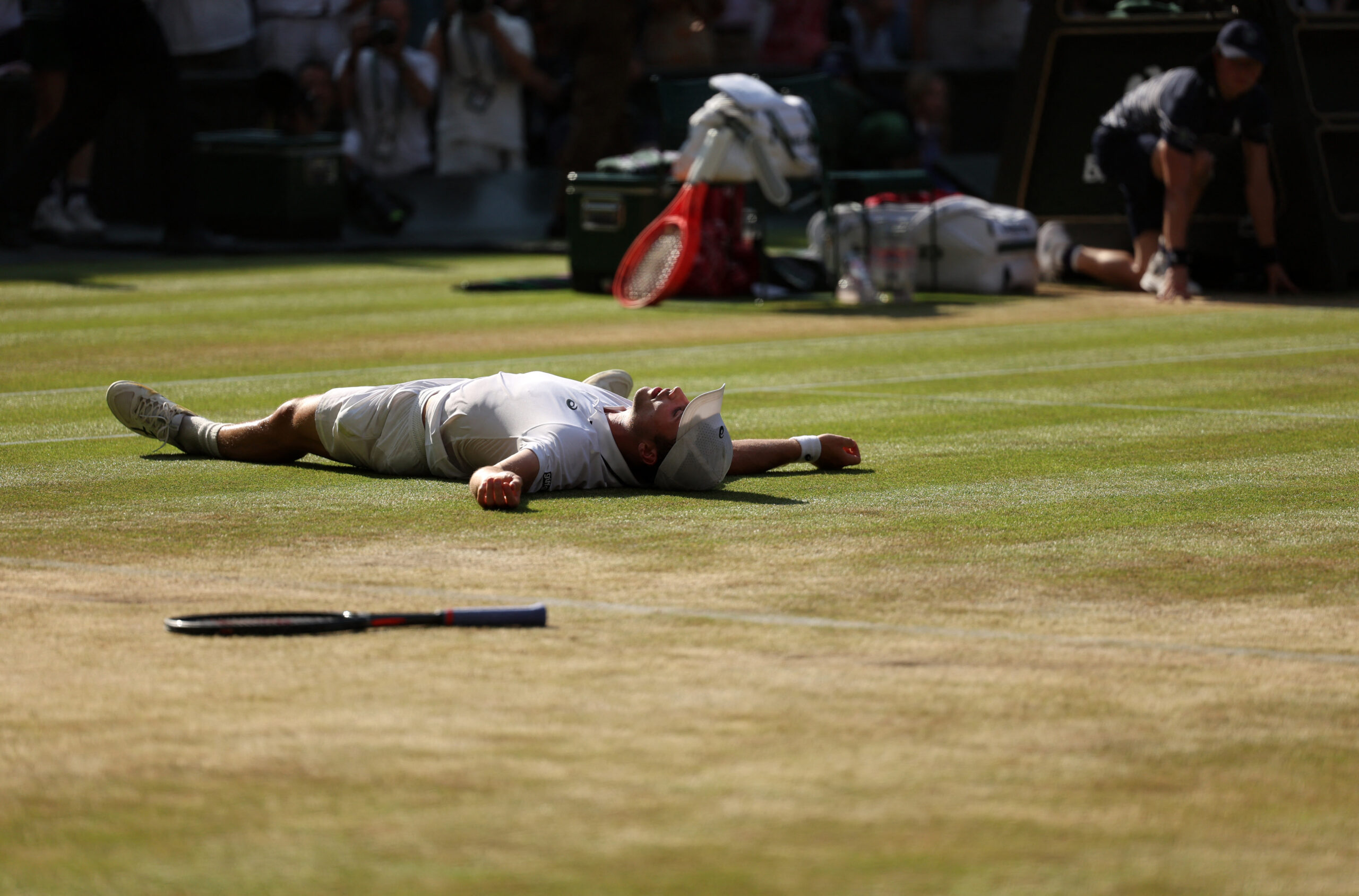 Arthur Féry, 114º do mundo, elimina Flavio Cobolli e avança às semifinais de Wimbledon