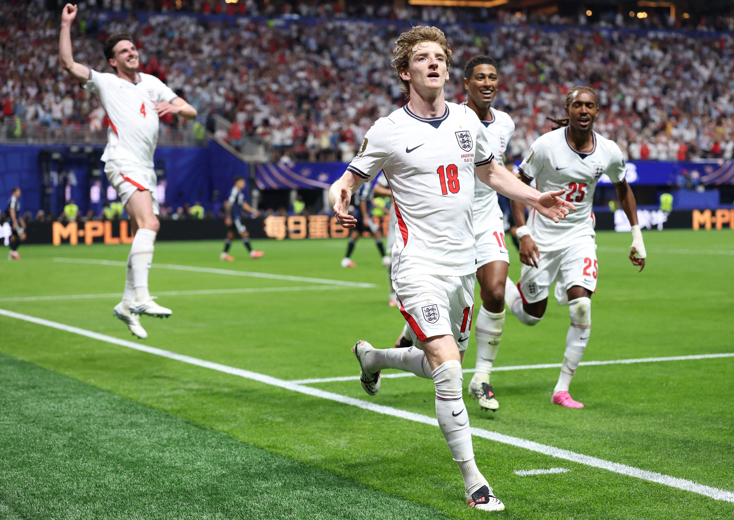 Galeria reúne as melhores fotos da semifinal entre Inglaterra e Argentina