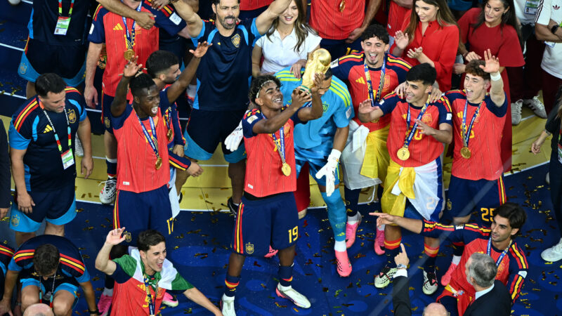 Jogadores da Espanha receberão 756 mil euros cada pelo título da Copa do Mundo de 2026