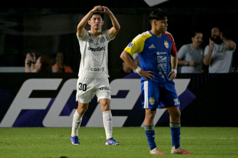 Santos x UCV: galeria reúne as melhores imagens da partida pela Copa Sul-Americana