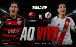 Flamengo empata em 2 a 2 com o River Plate em amistoso no Estádio do Algarve