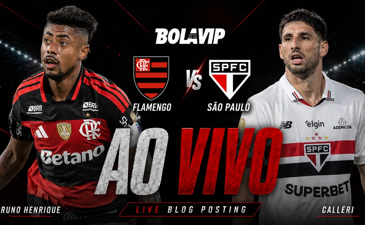 Flamengo e São Paulo empatam sem gols no primeiro tempo no Maracanã