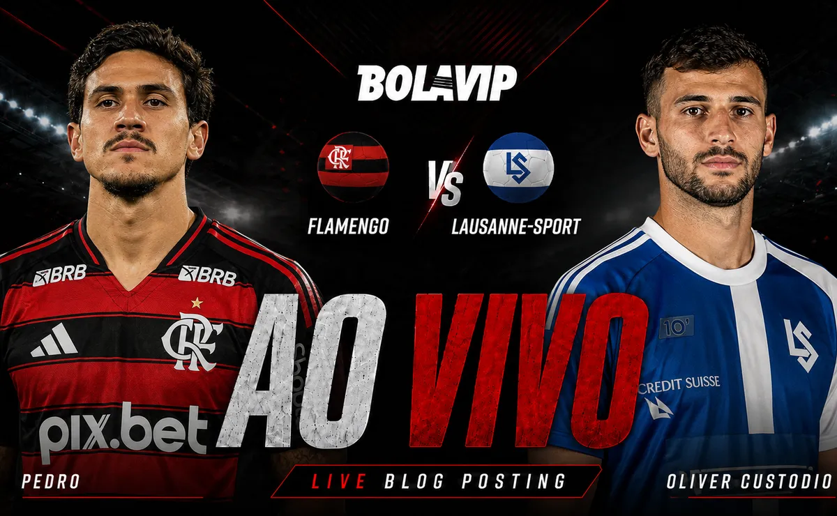 Flamengo vence Lausanne-Sport por 2 a 0 em amistoso no Algarve