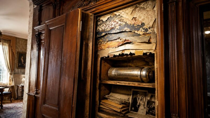 Casal que comprou às cegas casa vitoriana de 125 anos na Pensilvânia encontra cápsula do tempo e objetos do século XX durante reforma