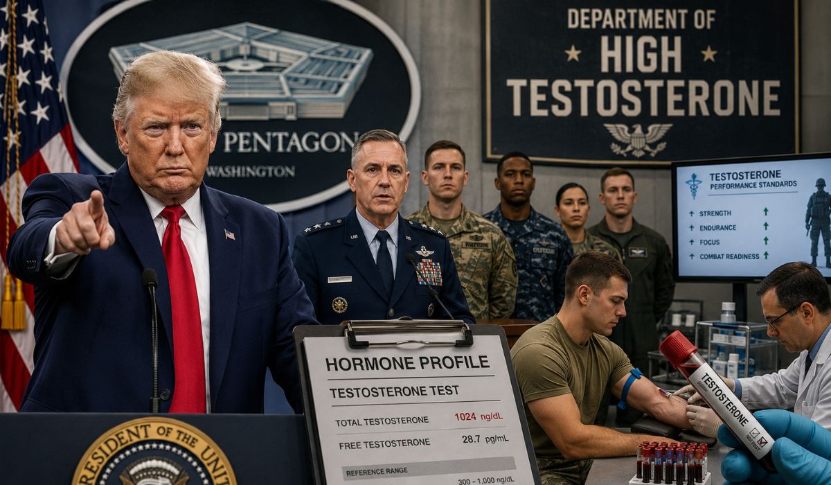 Pentágono testa níveis de testosterona em militares acima de 30 anos e oferece reposição hormonal