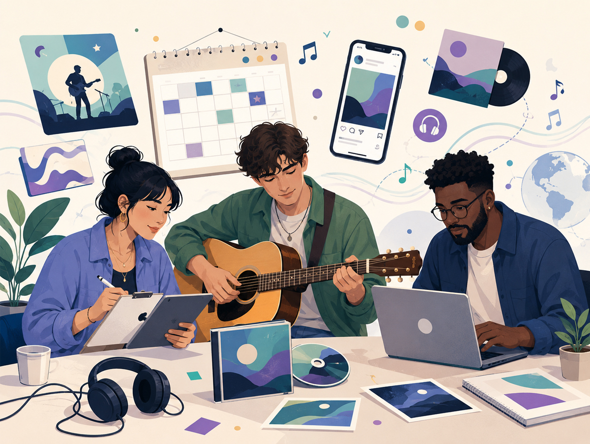 5 etapas para preparar um lançamento musical antes e depois da estreia