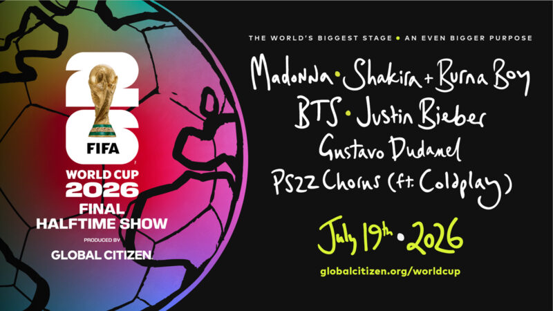 FIFA anuncia primeiro show de intervalo na final da Copa do Mundo de 2026 com Justin Bieber, Madonna, Shakira, BTS e Gustavo Dudamel