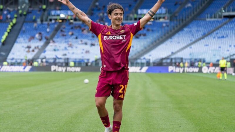 Roma renova contrato de Paulo Dybala até 2027