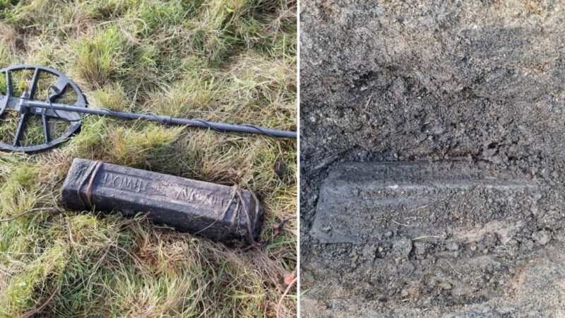 Dois lingotes romanos de chumbo datados de 87 d.C. são encontrados em fazenda no País de Gales