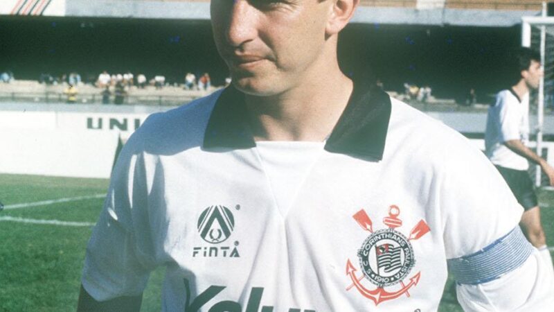 Estreia de Neto pelo Corinthians em 23/07/1989: vitória por 1 a 0 no Pacaembu