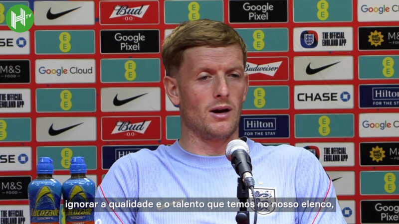 Pickford alerta que Inglaterra deve neutralizar todo o ataque da Argentina, não apenas Messi