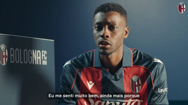 Rahim Alhassane fala sobre chegada ao Bologna e primeiras impressões