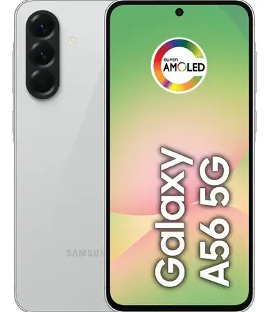 Galaxy A56 5G com 256 GB aparece por R$ 2.298,10 em oferta de 43% no Mercado Livre