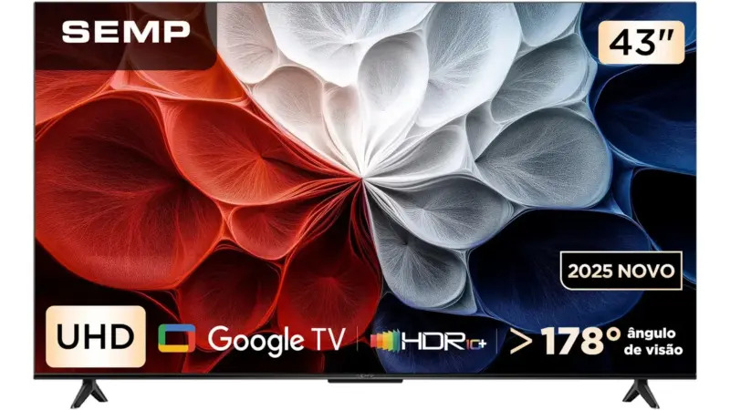 Dia dos Avós: 5 Smart TVs em oferta com até 42% OFF