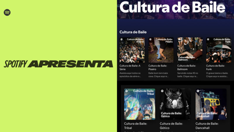Spotify lança minissérie original “Cultura de Baile” em seis episódios