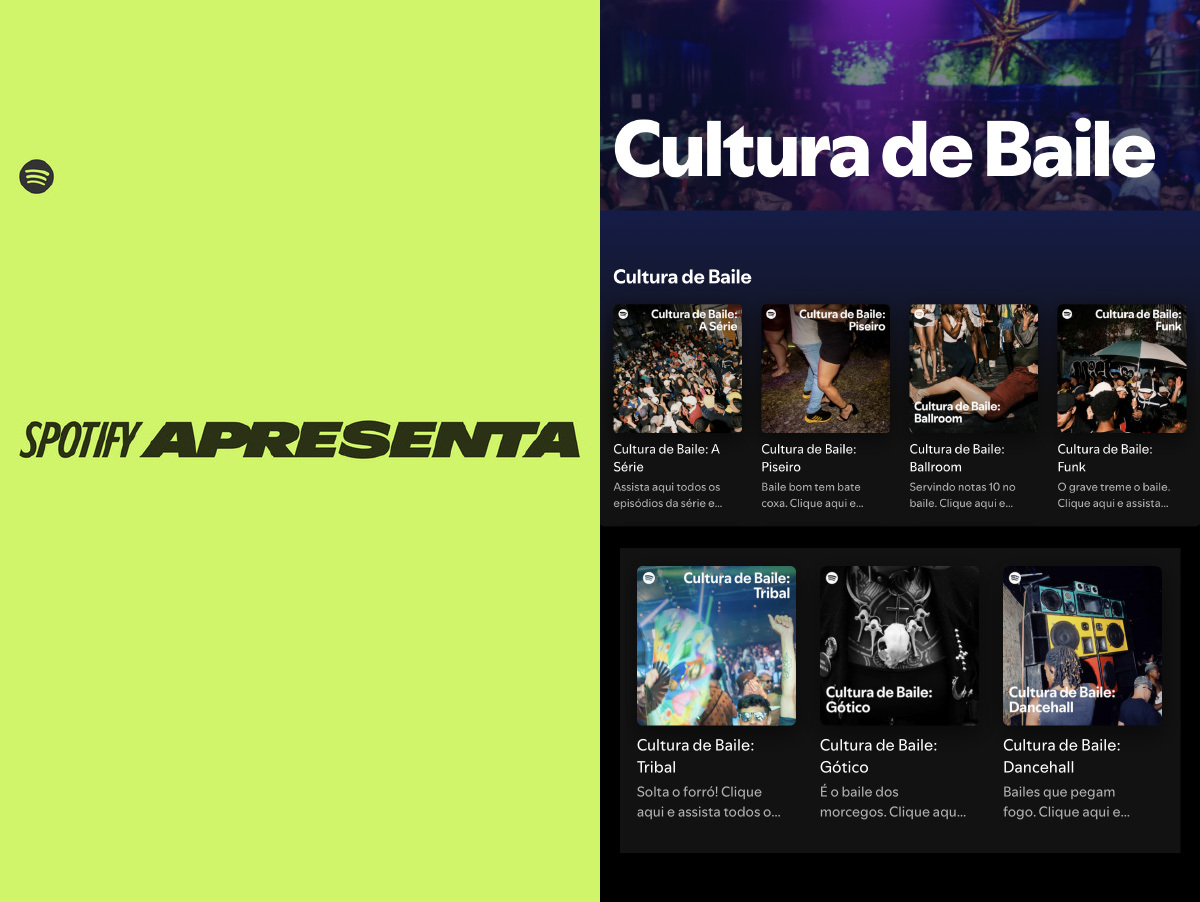 Spotify lança minissérie original “Cultura de Baile” em seis episódios