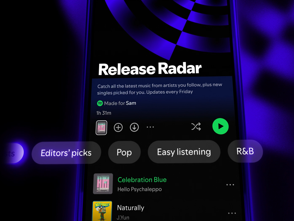 Spotify adiciona filtros por gênero e por novos artistas à playlist Radar de Novidades