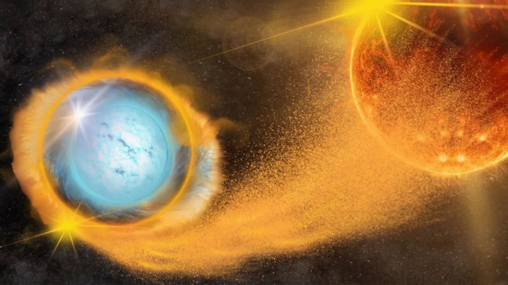 Hubble registra “bala cósmica” da V445 Puppis a 32,2 milhões de km/h