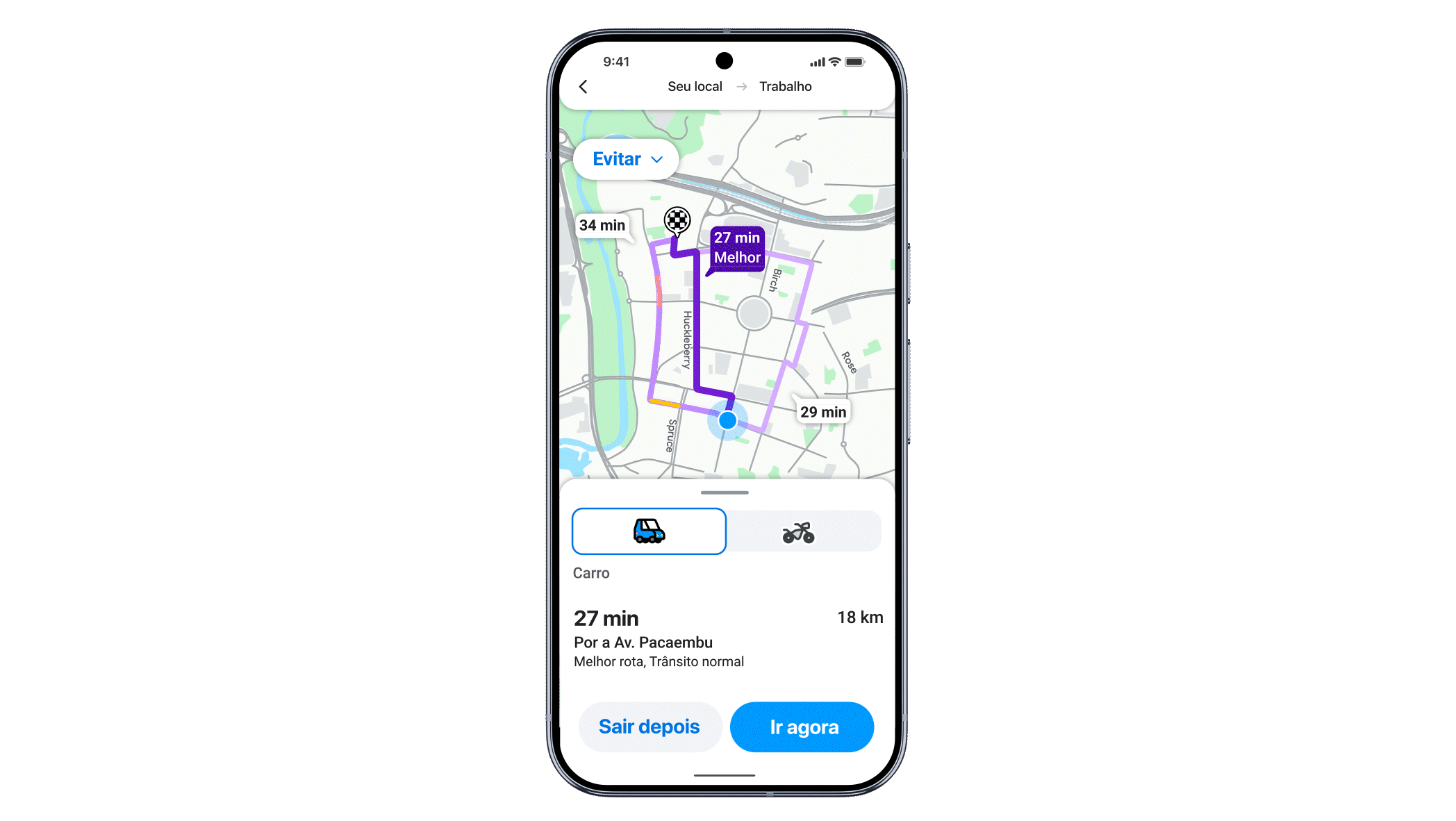 Waze lança modo para motociclistas e amplia uso do Gemini para rotas e relatórios