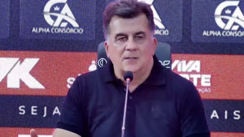 Presidente do Vitória critica arbitragem após derrota por 4 a 0 para o Palmeiras
