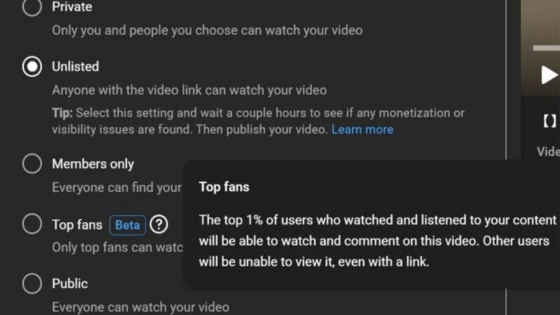 YouTube testa recurso Top Fans que libera vídeos apenas ao 1% mais engajado dos fãs