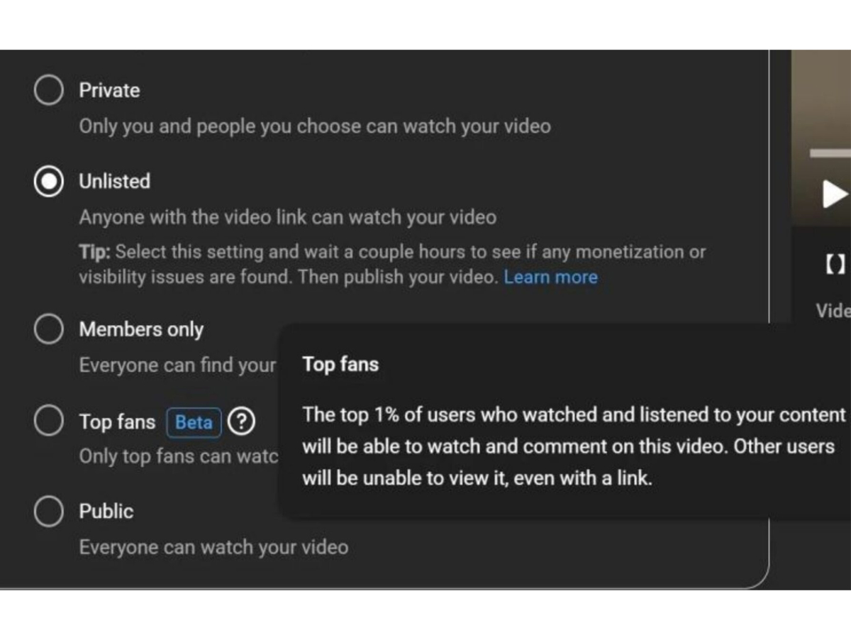 YouTube testa recurso Top Fans que libera vídeos apenas ao 1% mais engajado dos fãs