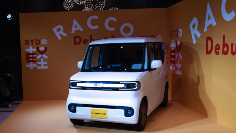 BYD entra no segmento de kei cars no Japão com elétrico a partir de US$ 12,210