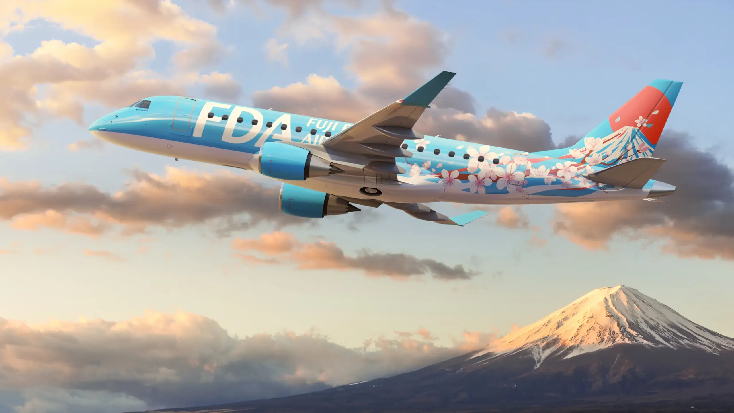 Embraer fecha pedido firme de duas aeronaves E175 da Fuji Dream Airlines no Farnborough Airshow