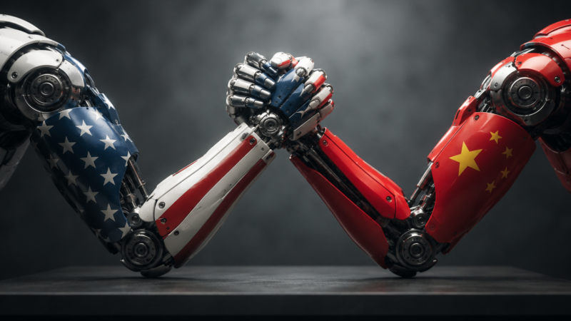Robôs humanoides impulsionam competição entre China e EUA no mercado global