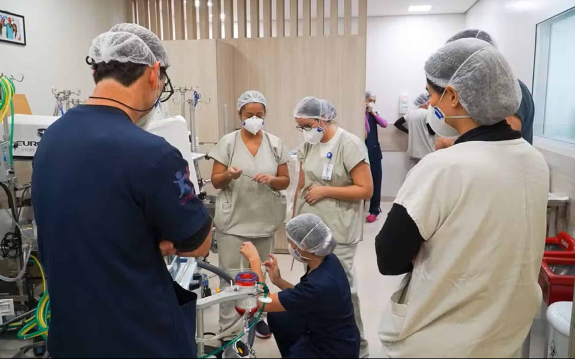 Hospital de São José do Rio Preto realiza primeira cirurgia pediátrica com ECMO