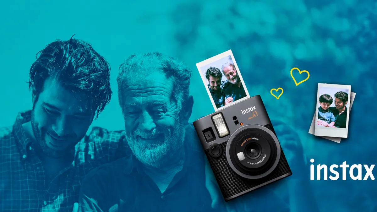 10/08/2026 — Fujifilm reduz preços de câmeras Instax e pacotes de filme para o Dia dos Pais