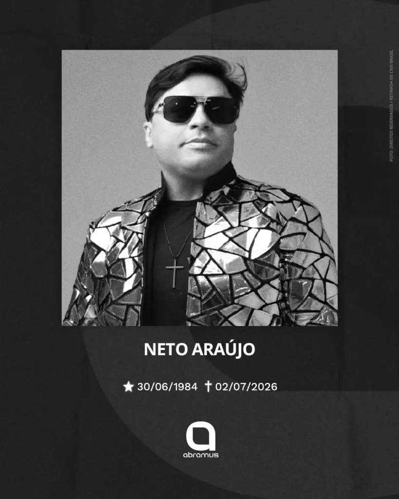 Abramus anuncia despedida do cantor Neto Araújo