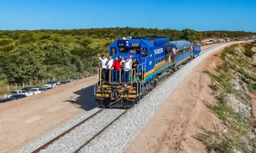 Trecho entre CE e PI da Ferrovia Transnordestina chega a 82% das obras concluídas