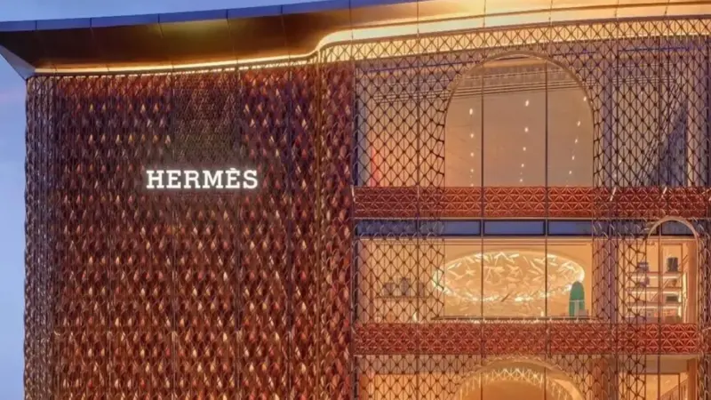 Hermès registra receita de 4,09 bilhões de euros no 2º trimestre, alta orgânica de 6,7%