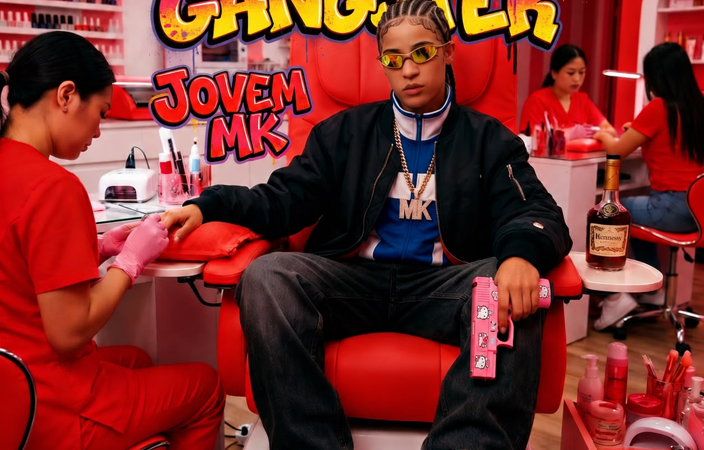 Jovem MK apresenta “Uma Rapper Gangster”, o maior projeto de sua carreira, com participações de Mano Brown, MC Hariel, L7NNON, Azzy e Clara Lima