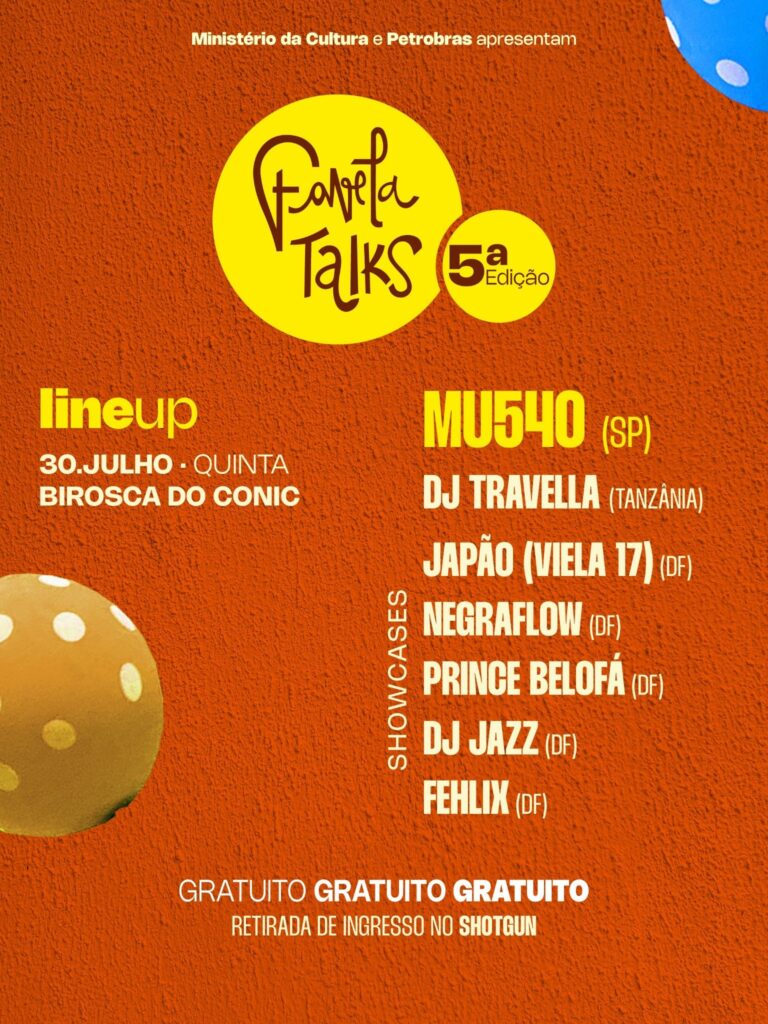 30/07/2026: Negra Flow é selecionada para Roda de Negócios e fará showcase no Favela Talks