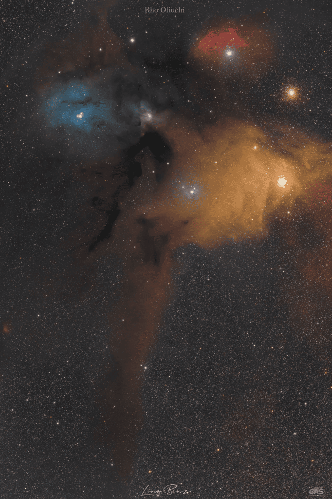 Imagens da semana destacam galáxia Centaurus A e a região de formação estelar Rho Ophiuchi