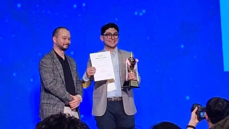 Estudante de escola pública de Carlos Barbosa leva máquina de reciclagem à Coreia do Sul e conquista prata em competição internacional