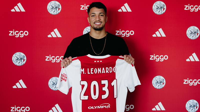 Ex-Santos Marcos Leonardo é anunciado como reforço do Ajax