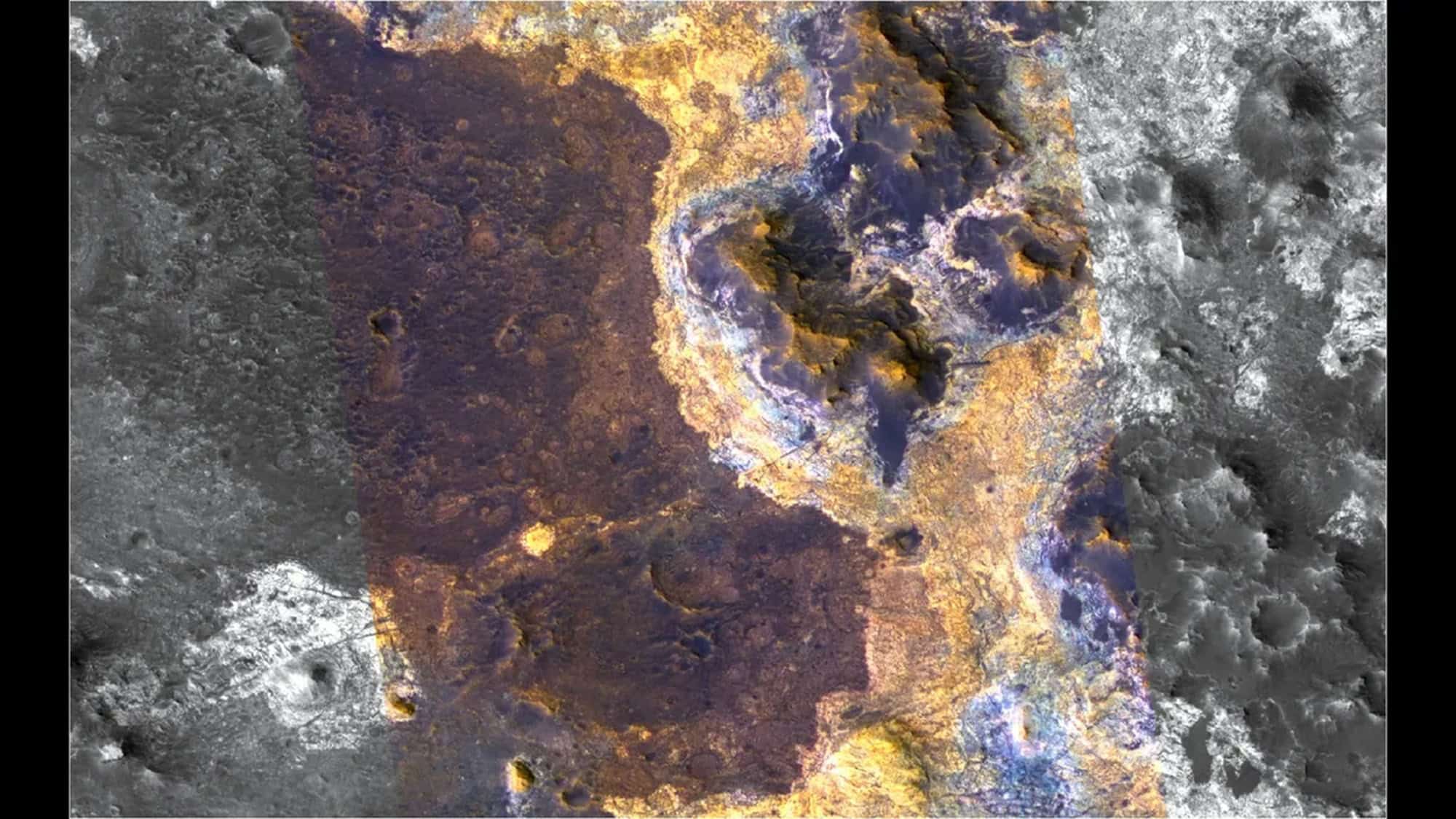 Depósitos de argila em Oxia Planum apontam para locais promissores na busca por vida em Marte