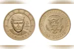EUA começam a fabricar moeda de US$ 1 com retrato de Donald Trump