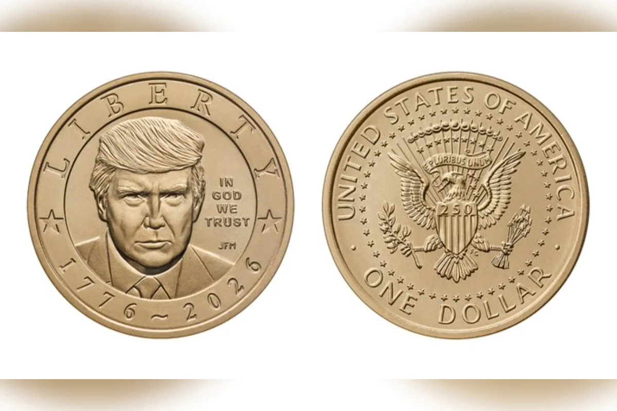 EUA começam a fabricar moeda de US$ 1 com retrato de Donald Trump