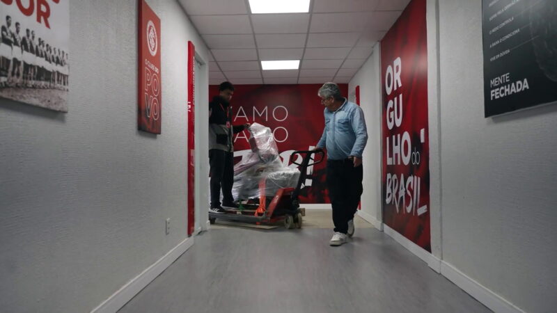 Internacional recebe 14 equipamentos de ponta para reforçar departamento médico do CT