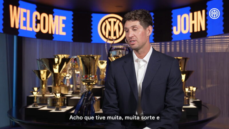 John Stones afirma que chegou à Inter para “vencer e lutar por cada troféu”