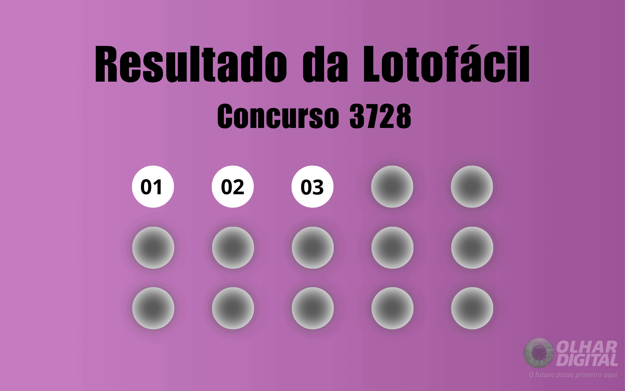 Resultado da Lotofácil 07/07/2026: números e ganhadores do concurso 3728