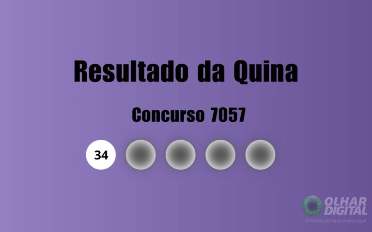 Resultado da Quina — jogo de 06/07/2026: números e ganhadores do concurso 7057