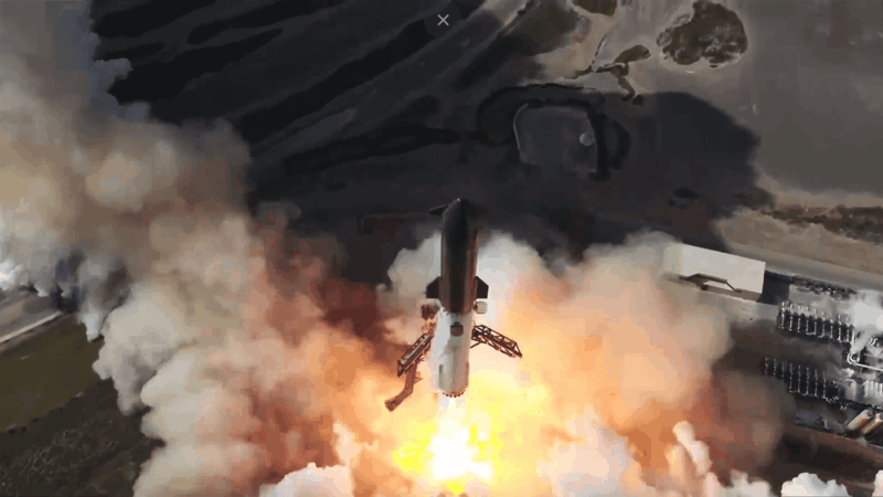 SpaceX lança megafoguete Starship pela 13ª vez