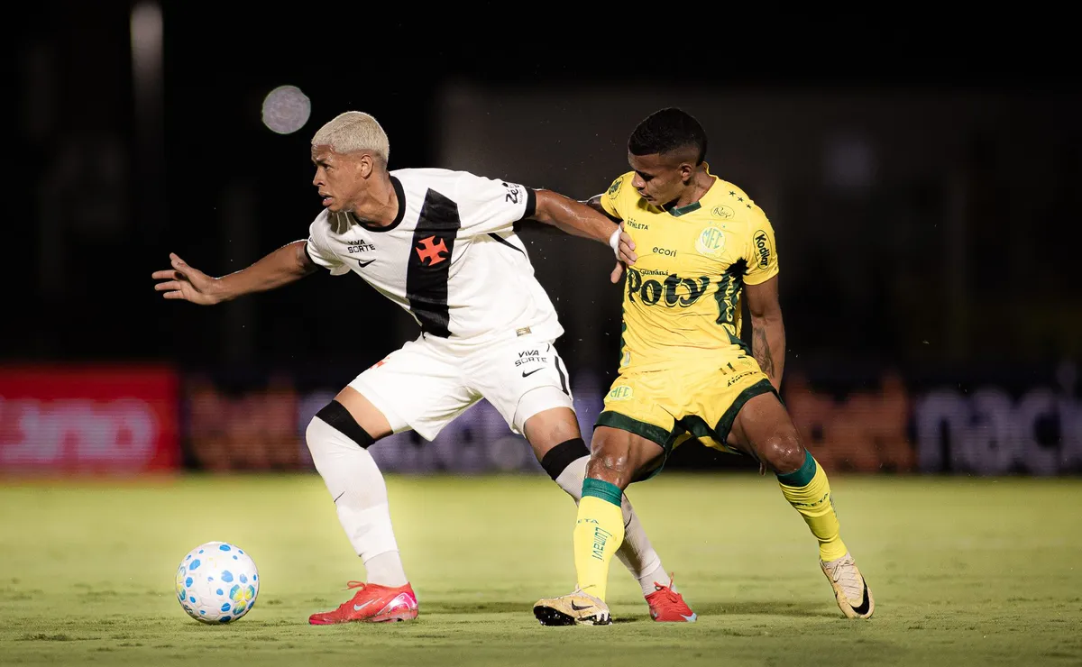 Vasco busca primeira vitória contra o Mirassol em confronto na 20ª rodada do Brasileirão