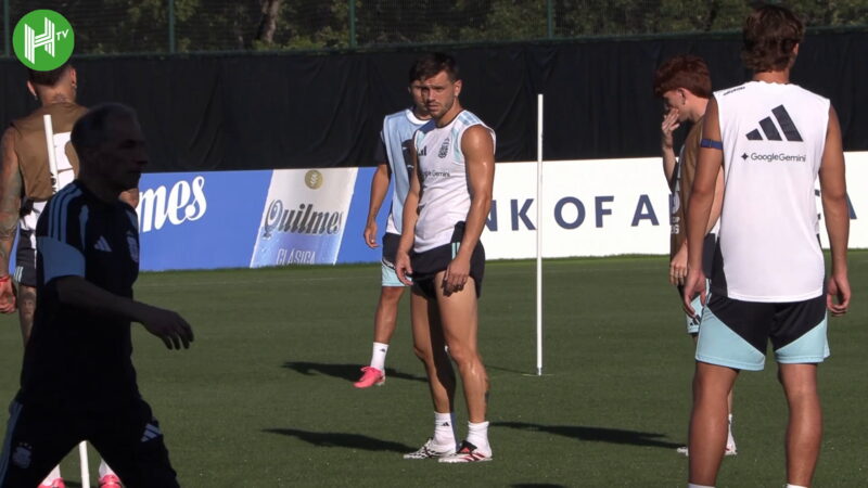 Argentina inicia preparação para a semifinal contra a Inglaterra sem Messi